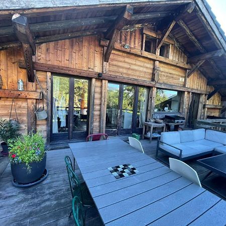 Magnifique Chalet Dans La Vallee De Chamonix Servoz Kültér fotó