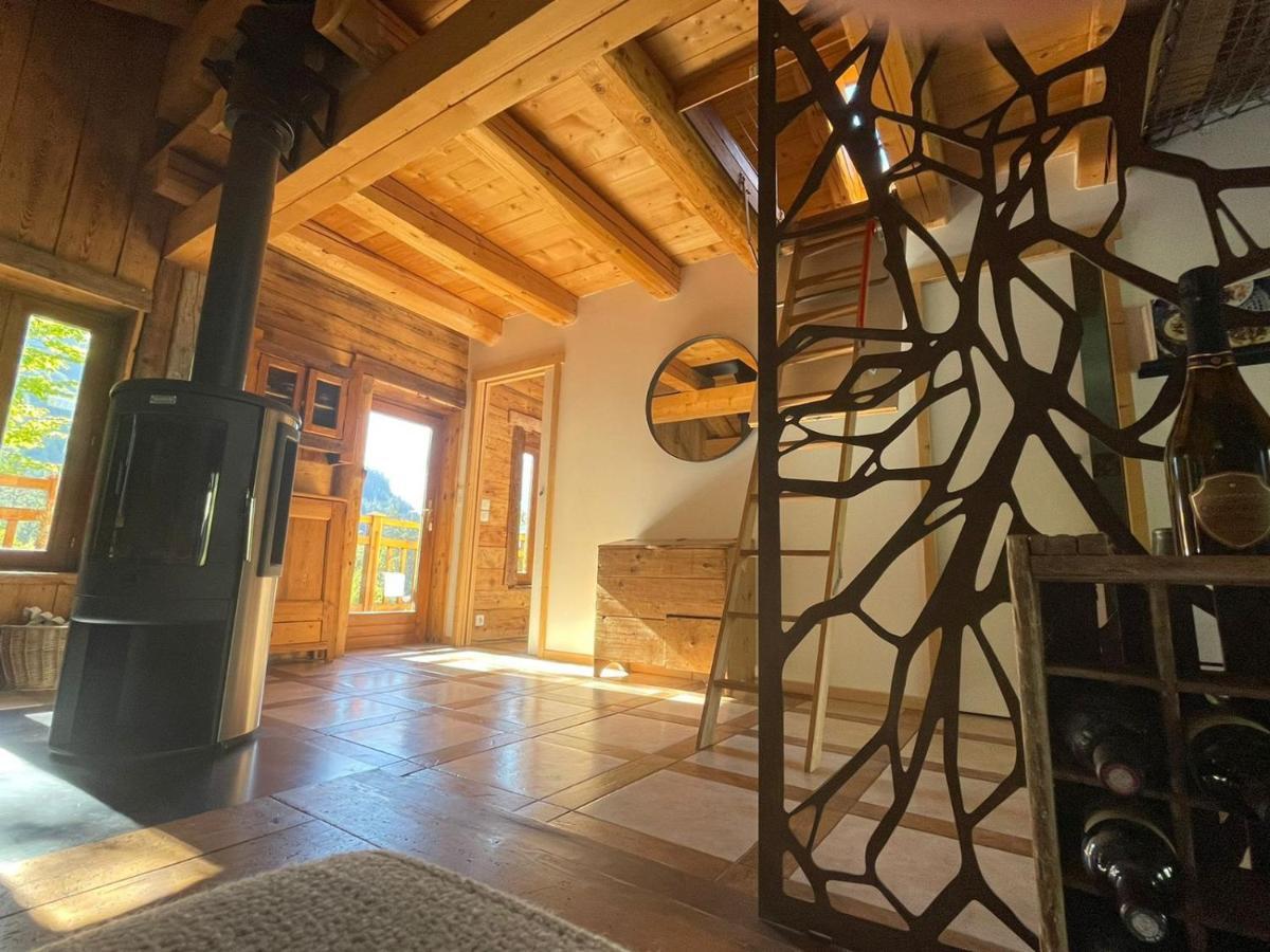 Magnifique Chalet Dans La Vallee De Chamonix Servoz Kültér fotó